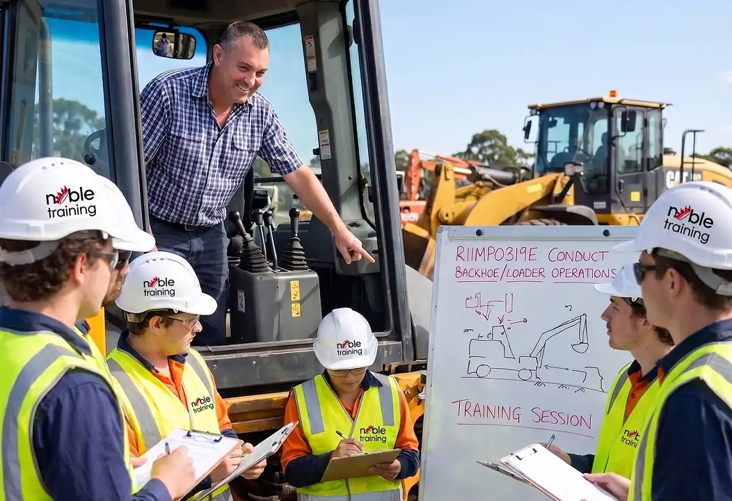 RIIMPO319E - Conduct backhoe/loader operations
