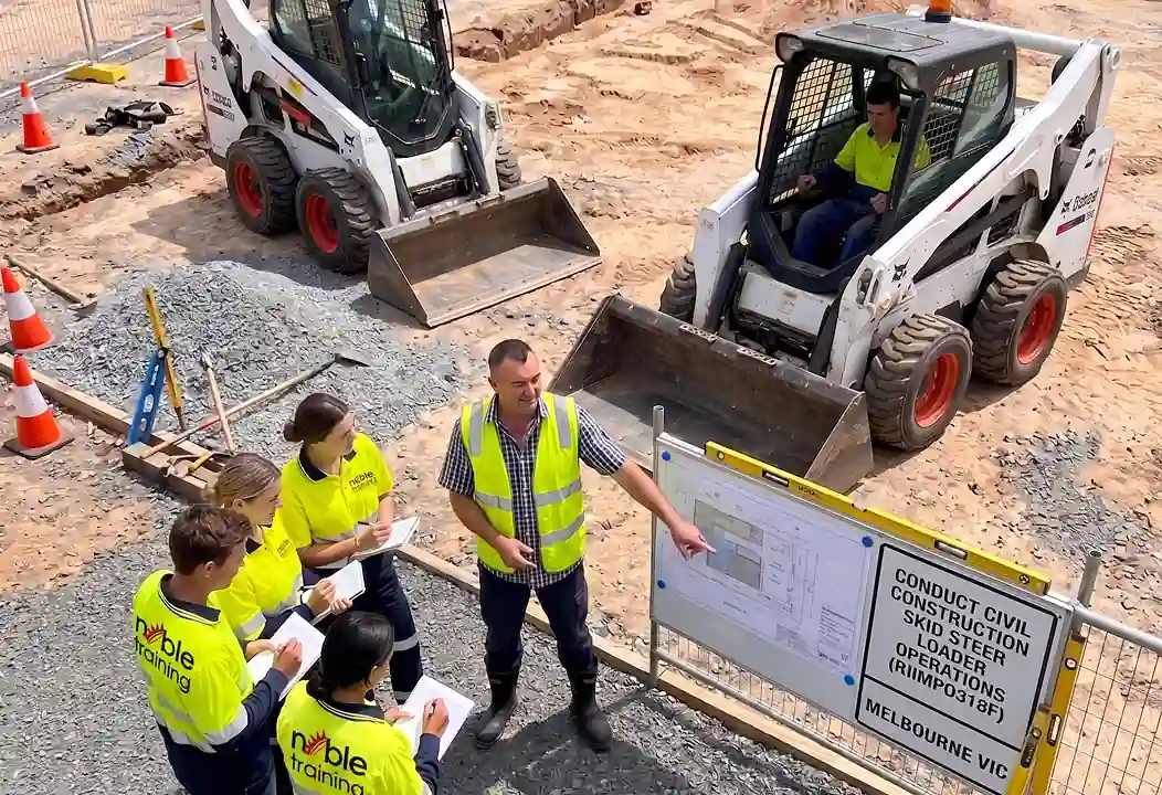 RIIMPO318F - Conduct civil construction skid steer loader operations