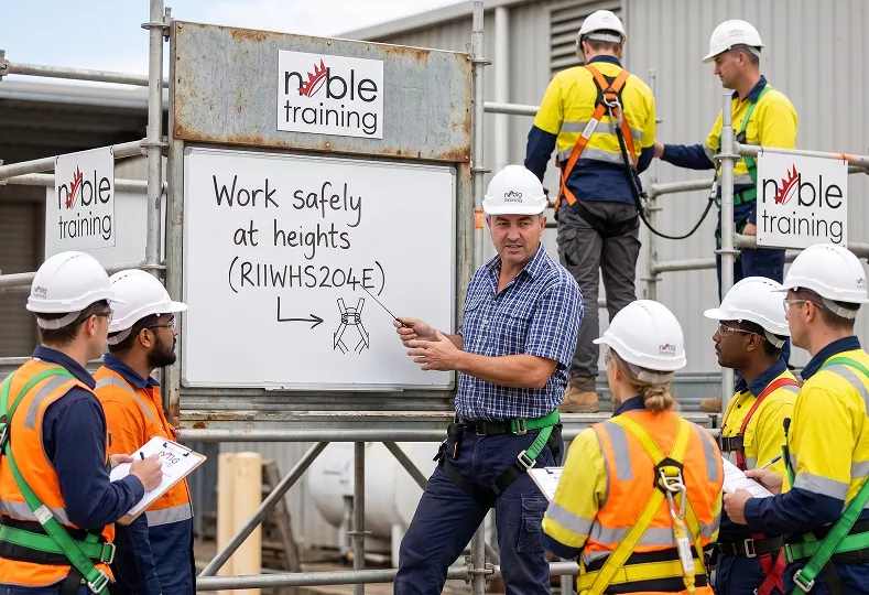 Work safely at heights (RIIWHS204E)